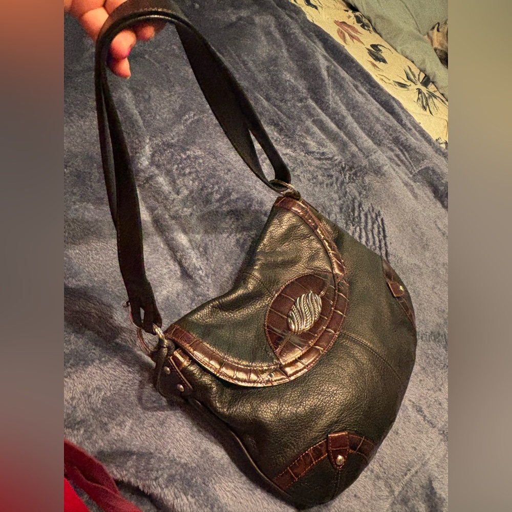 Brighton leather Crossbody in Sloulder bag long 30” 23 (12❎13) - Picture 15 of 16